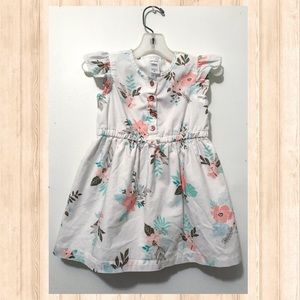 Carter’s White Floral Sun Dress